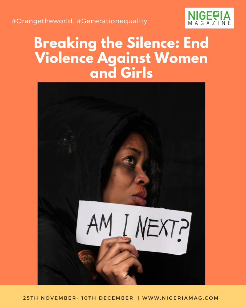 Breaking the Silence: End Violence Against Women and Girls - NigeriaMag