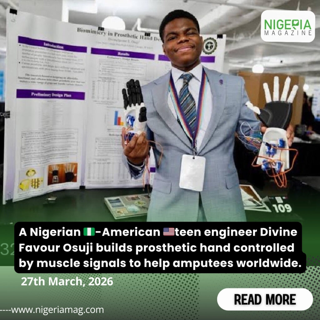 A Nigerian ????????-American ???????? Teen Engineer Builds Hope Through Innovation