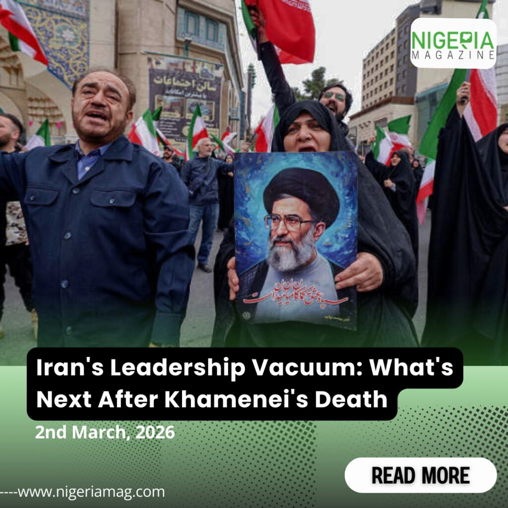 Iran’s Leadership Vacuum: What’s Next After Khamenei’s Death?