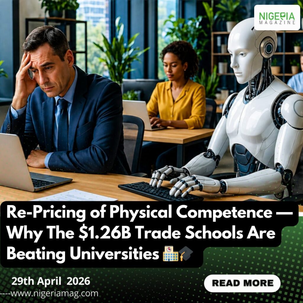 Re-Pricing of Physical Competence — Why The $1.26B Trade Schools Are Beating Universities????????