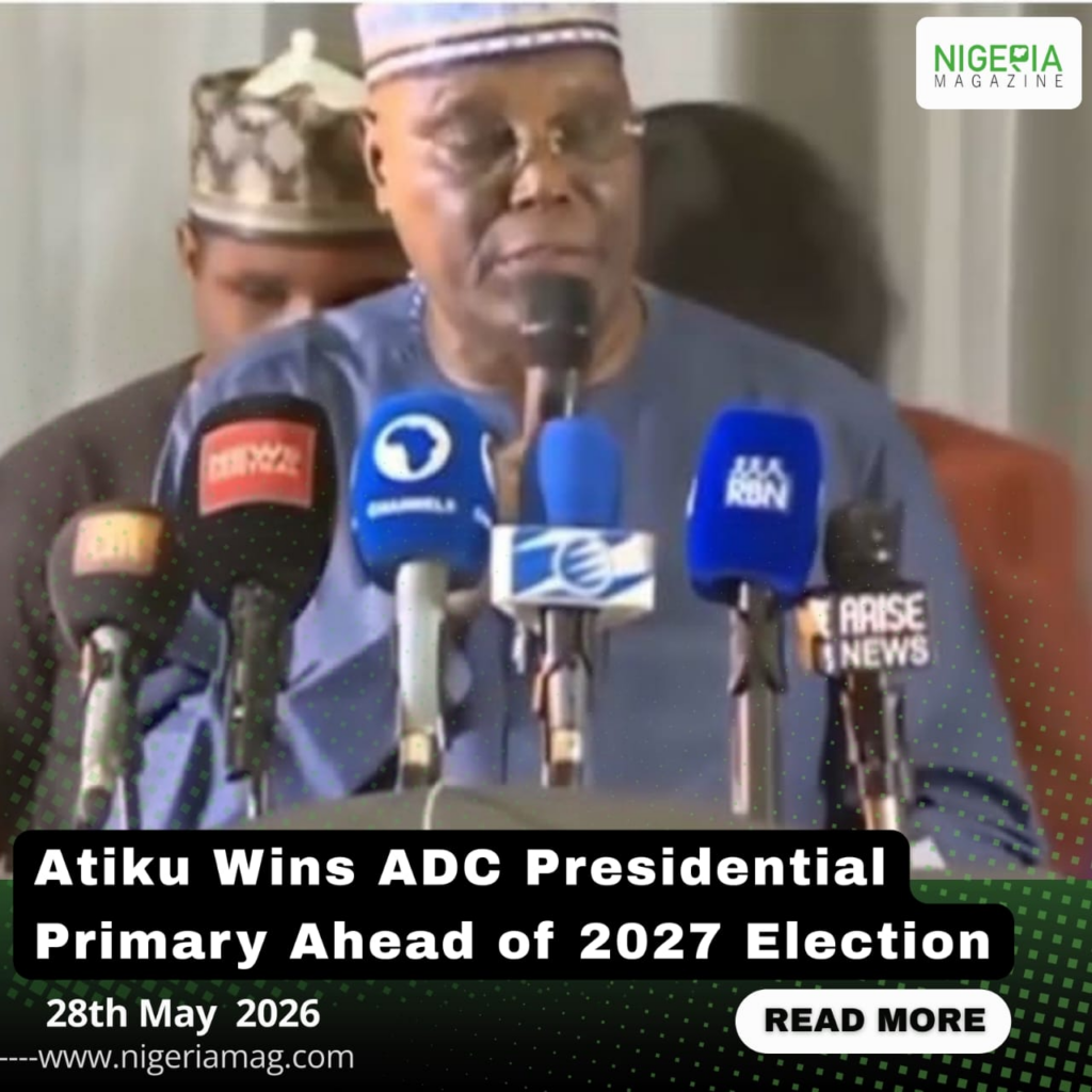 Atiku Wins ADC Presidential Primary Ahead of 2027 Election