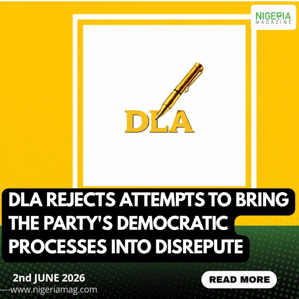 DEMOCRATIC LEADERSHIP ALLIANCE (DLA)