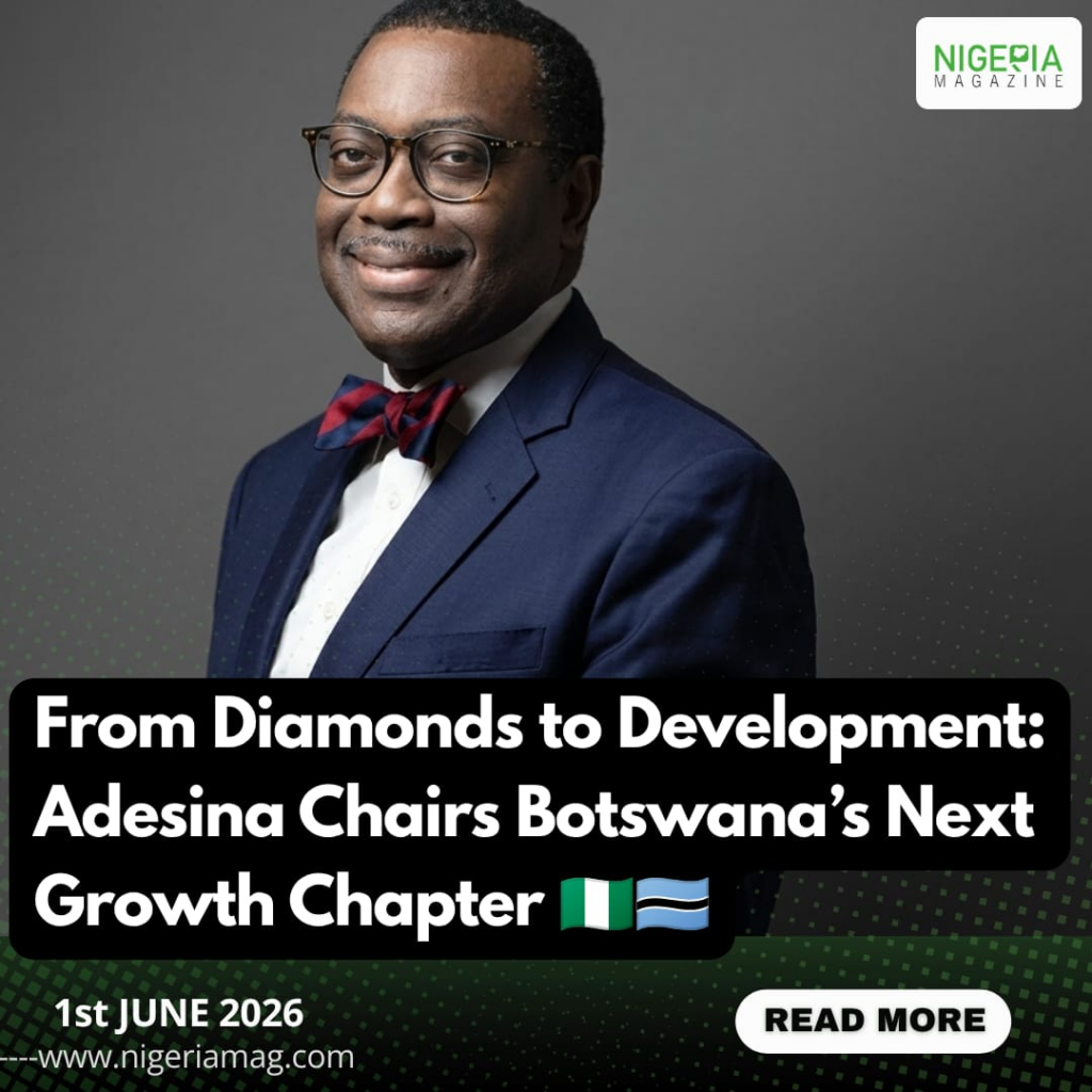 From Diamonds to Development: Adesina Chairs Botswana’s Next Growth Chapter
