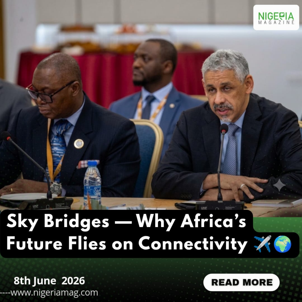 Sky Bridges — Why Africa’s Future Flies on Connectivity✈️????