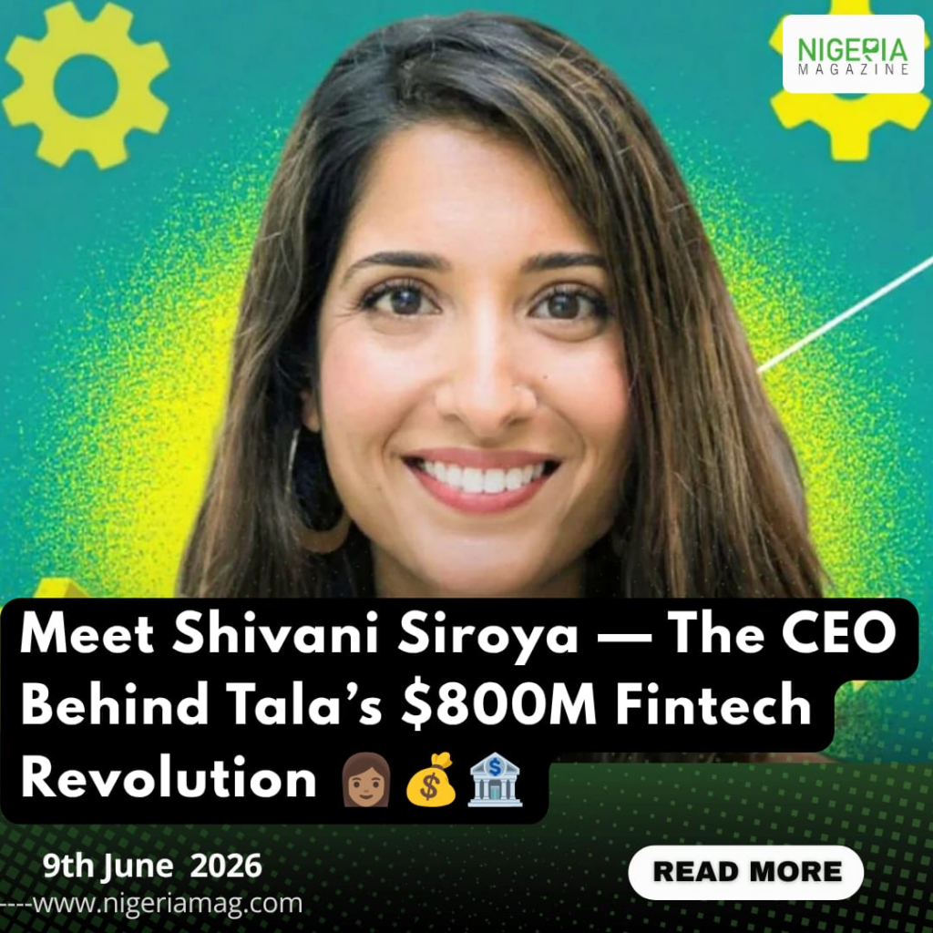 Meet Shivani Siroya — The CEO Behind Tala’s $800M Fintech Revolution ????????????????