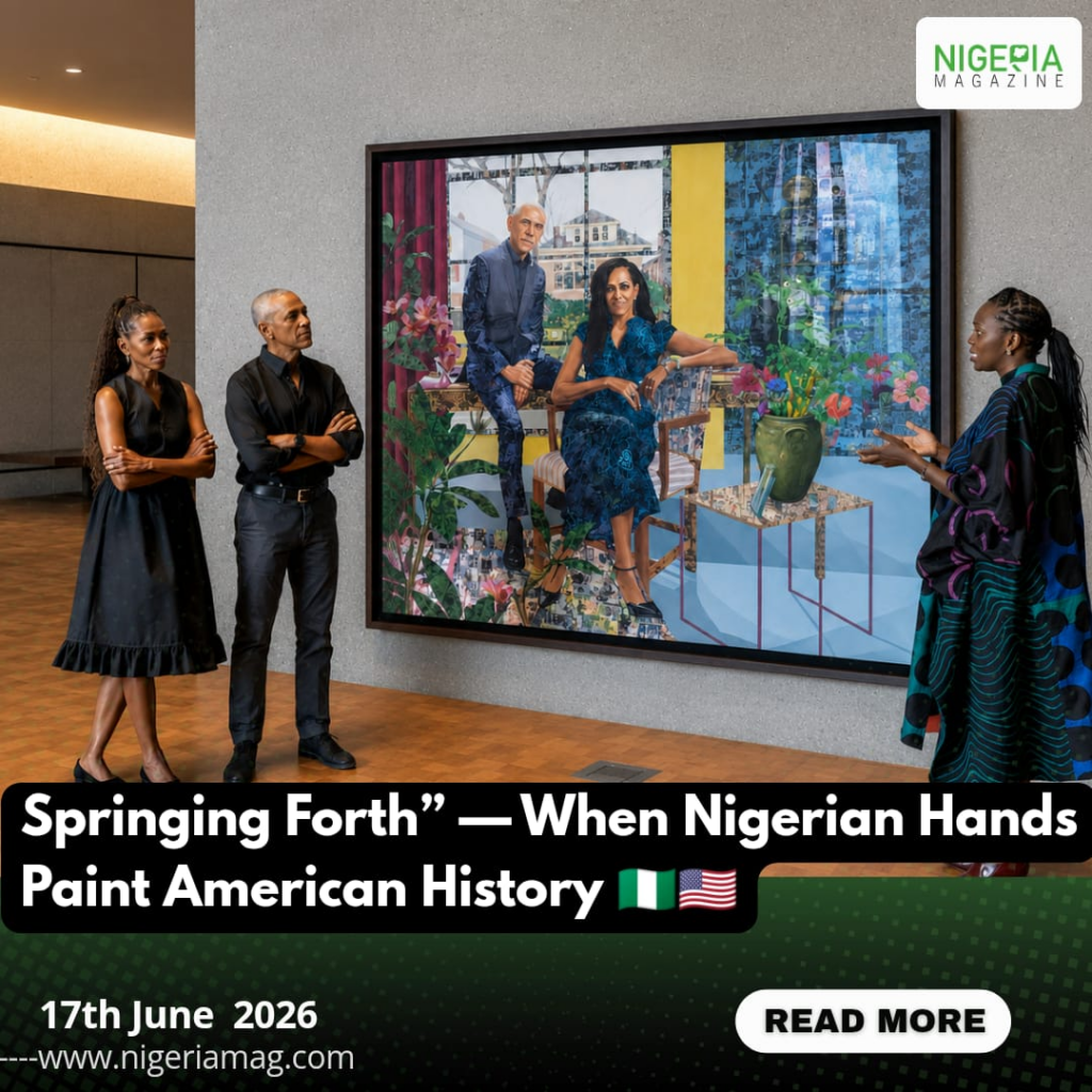 ”Springing Forth” — When Nigerian Hands Paint American History