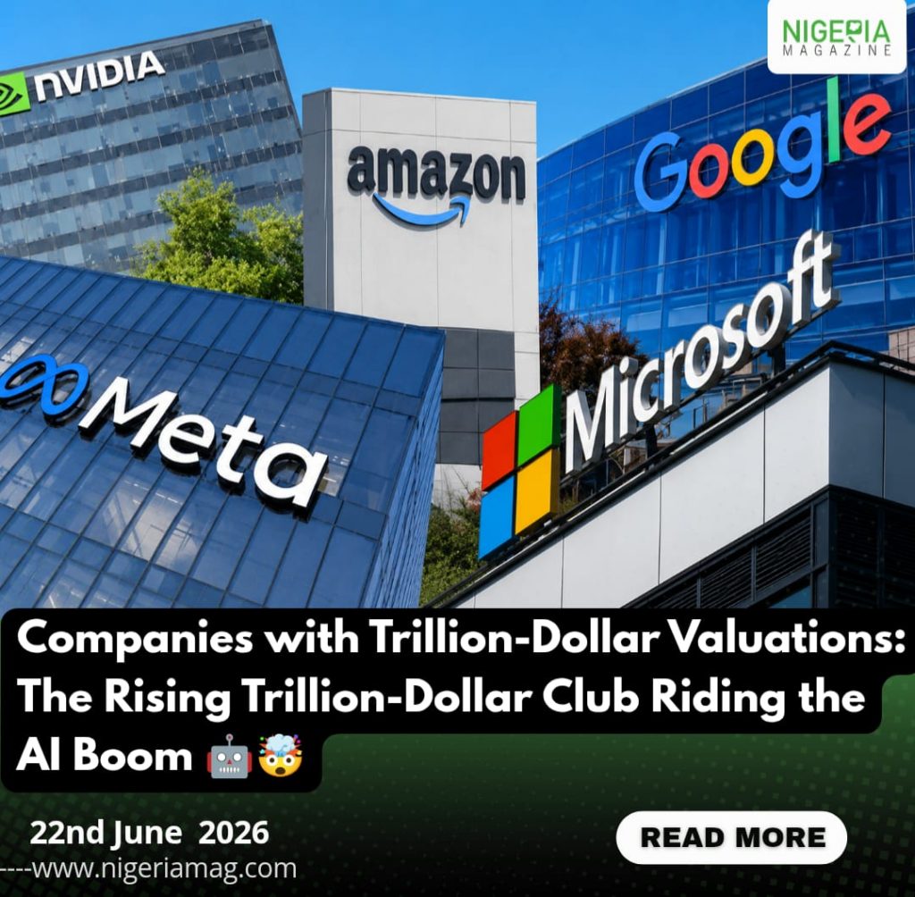 Companies with Trillion-Dollar Valuations: The Rising Trillion-Dollar Club Riding the AI Boom????????