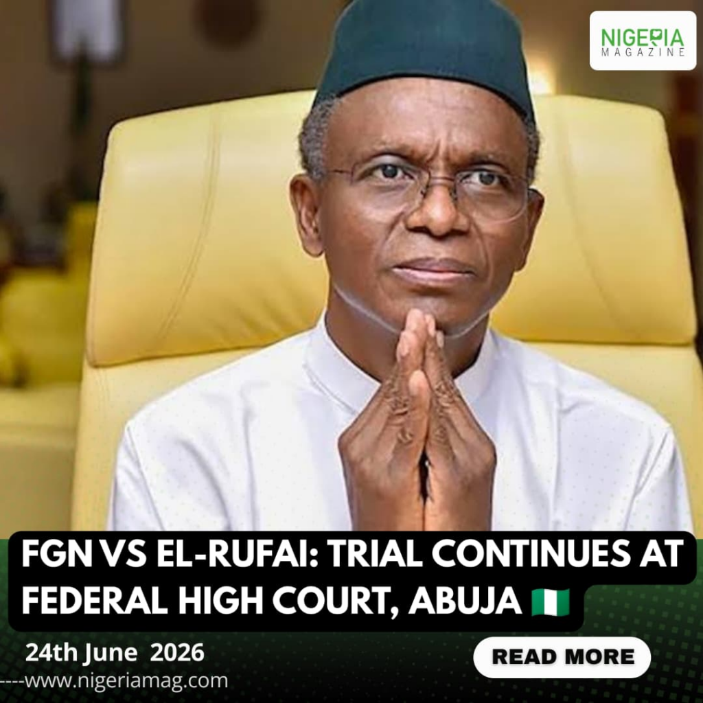 FGN VS EL-RUFAI: TRIAL CONTINUES AT FEDERAL HIGH COURT, ABUJA