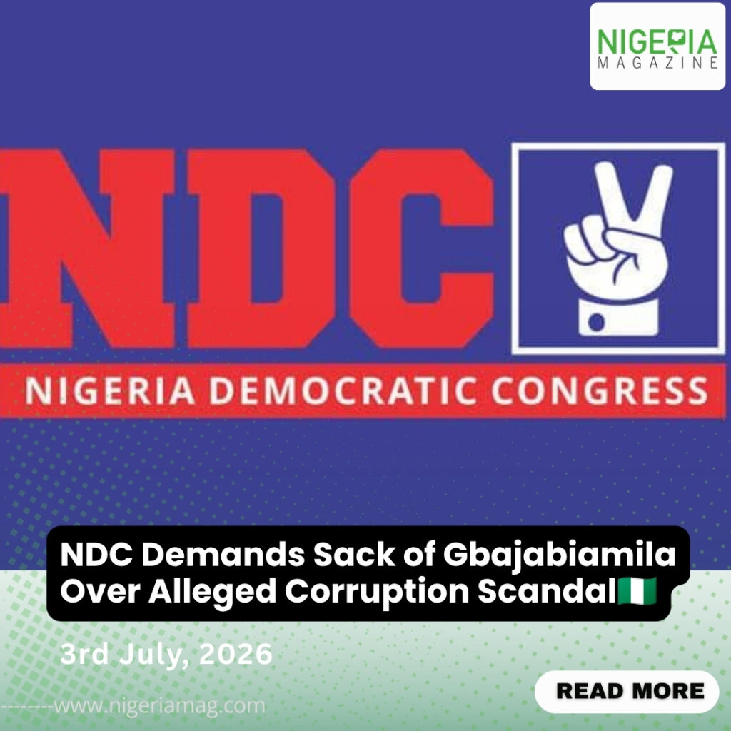 NDC Demands Sack of Gbajabiamila Over Alleged Corruption Scandal????????