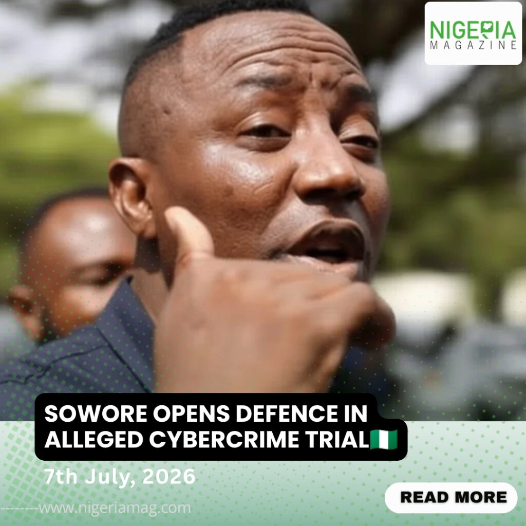 SOWORE OPENS DEFENCE IN ALLEGED CYBERCRIME TRIAL????????