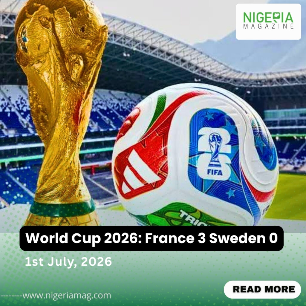 World Cup 2026:France 3 Sweden 0
