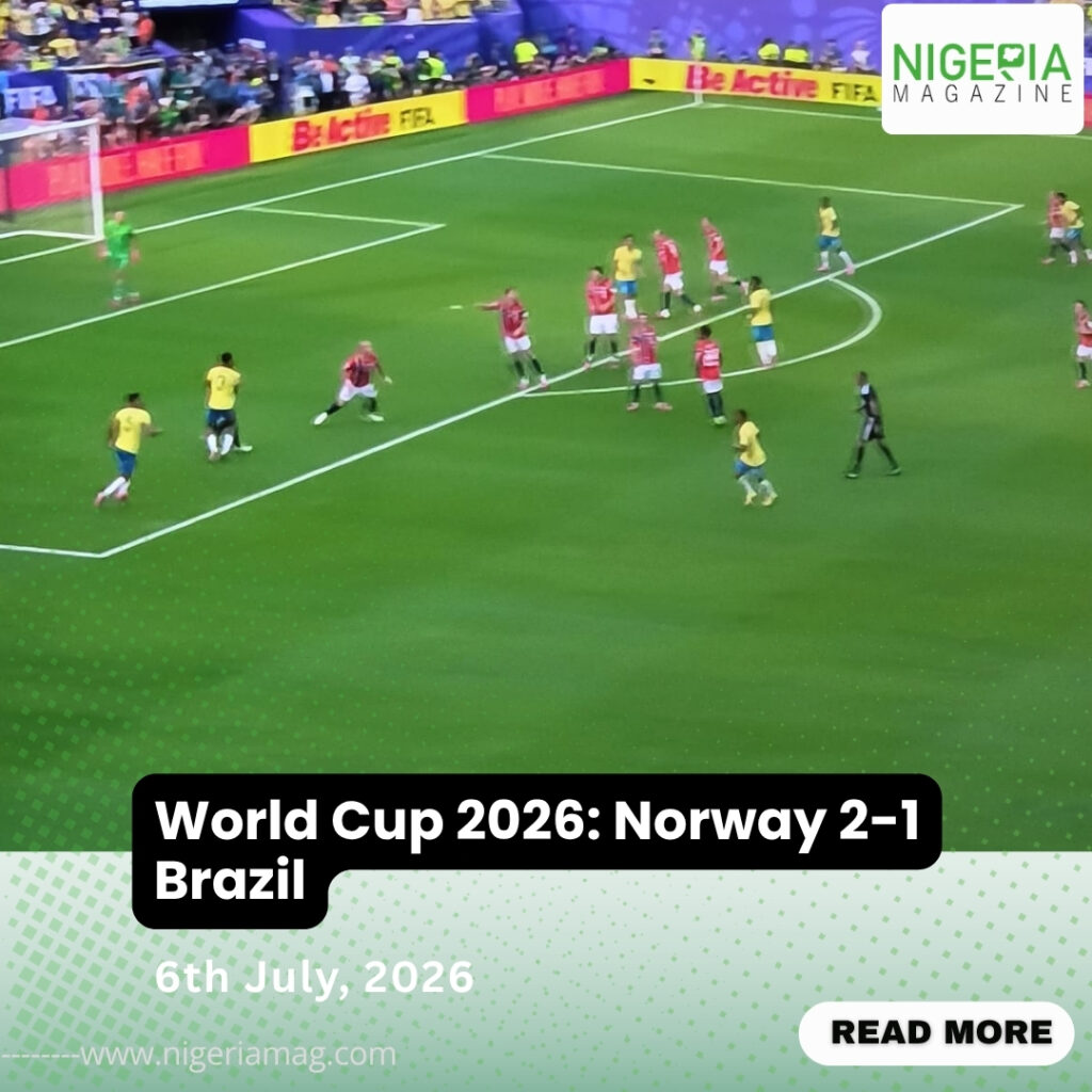 World Cup 2026: Norway 2-1 Brazil