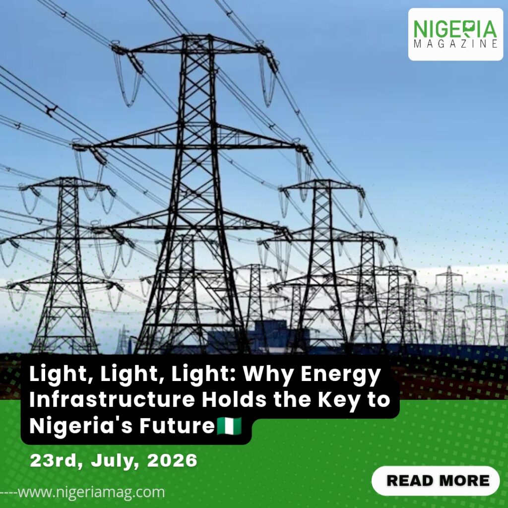 Light, Light, Light: Why Energy Infrastructure Holds the Key to Nigeria’s Future????????