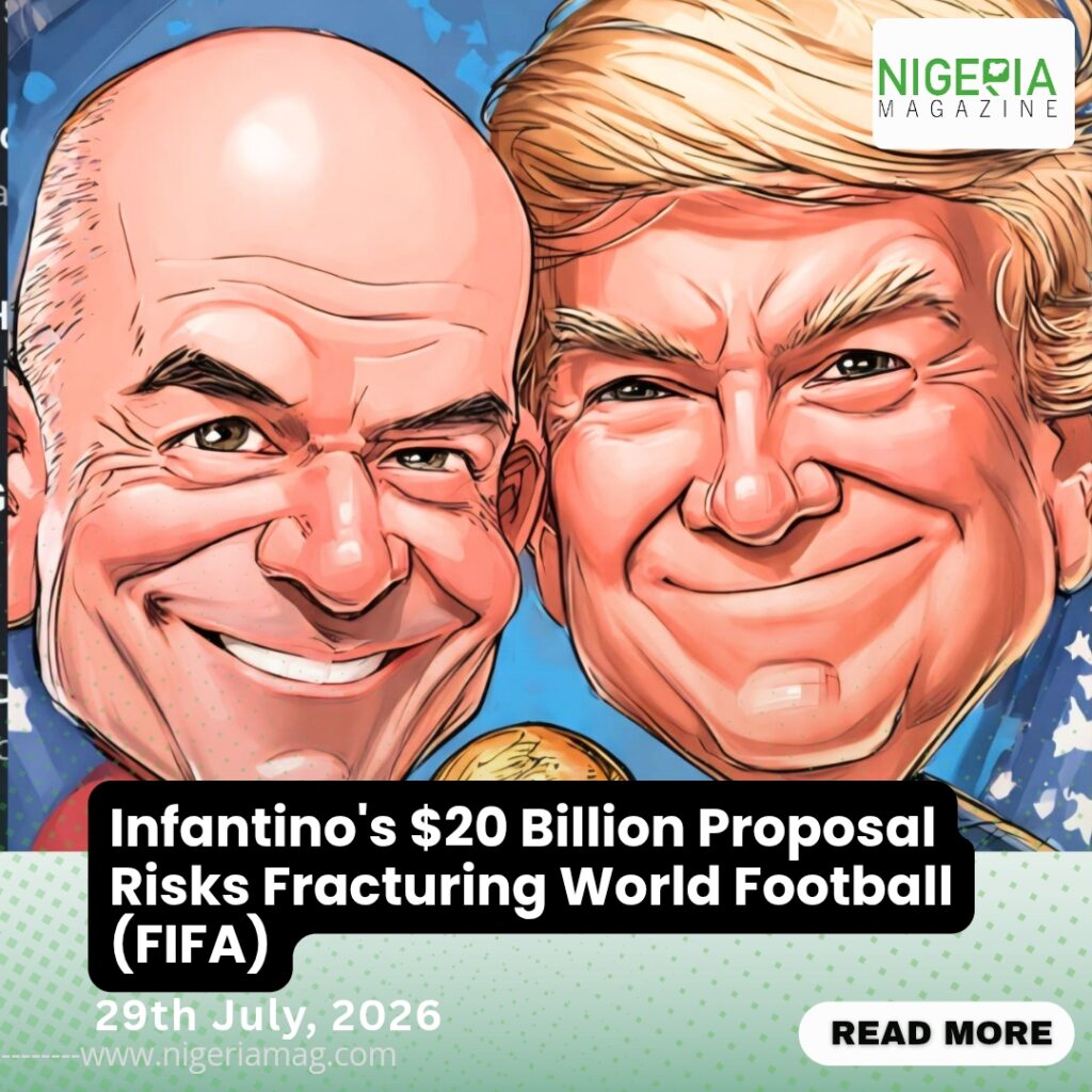 Infantino’s $20 Billion Proposal Risks Fracturing World Football (FIFA)