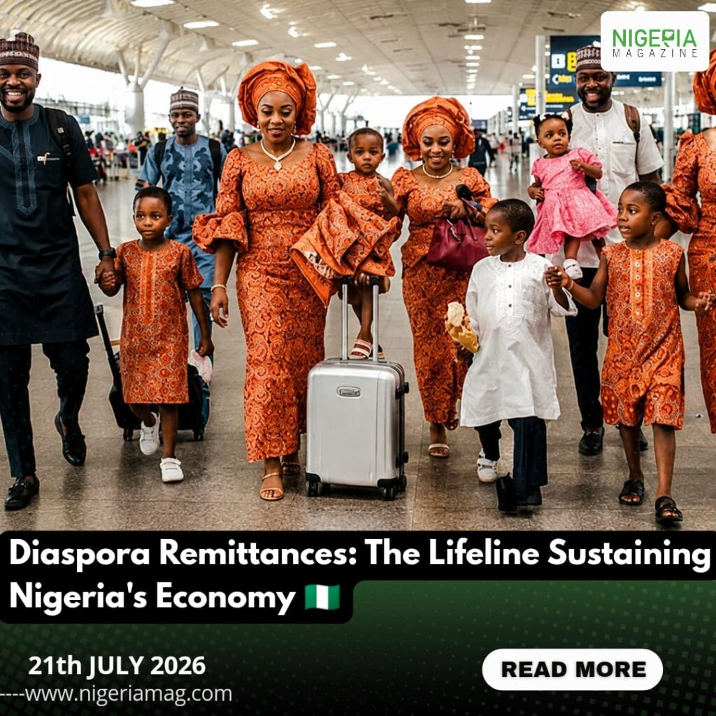 Diaspora Remittances: The Lifeline Sustaining Nigeria’s Economy