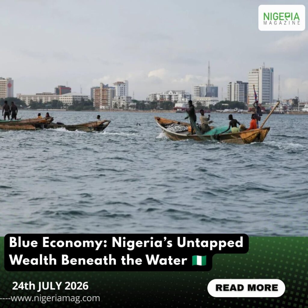 Blue Economy: Nigeria’s Untapped Wealth Beneath the Water