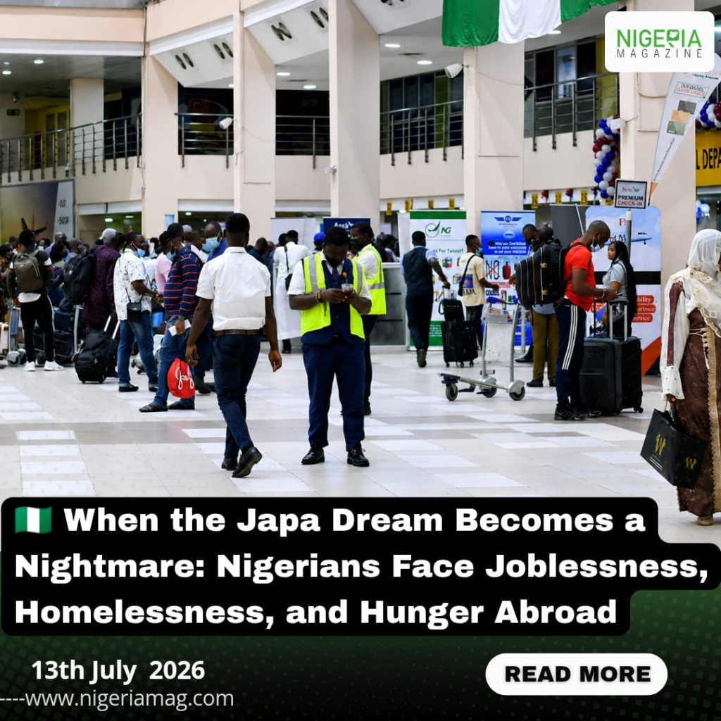 When the Japa Dream Becomes a Nightmare: Nigerians Who Sold Everything for a Better Life but Found Joblessness, Homelessness, and Hunger
