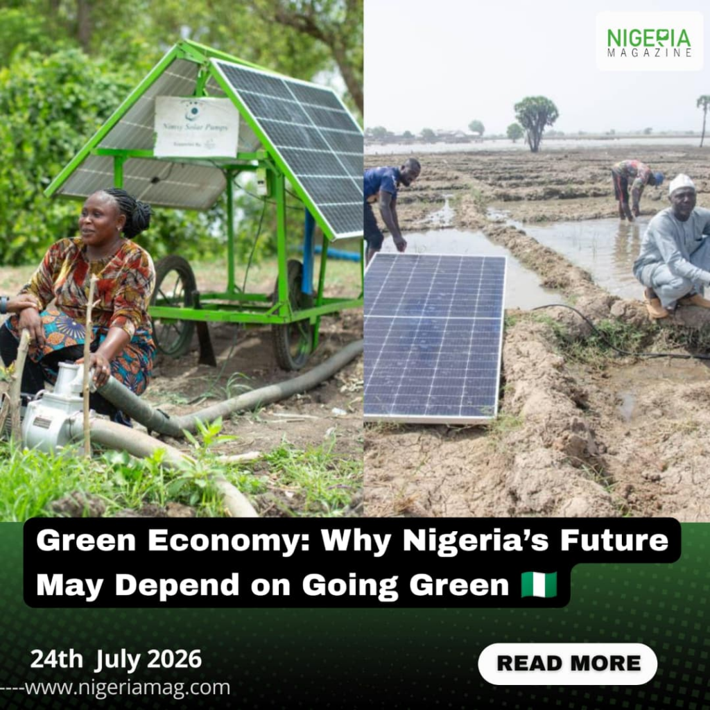 Green Economy: Why Nigeria’s Future May Depend on Going Green