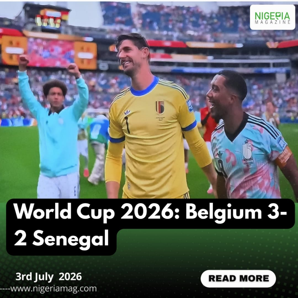 World Cup 2026: Belgium 3-2 Senegal
