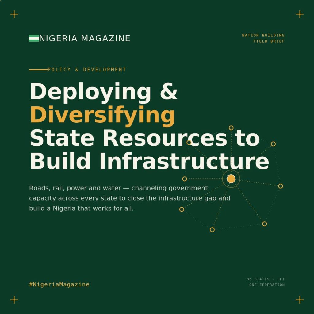 Deploying And Diversifying State Resources To Develop Infrastructure In Nigeria ????????