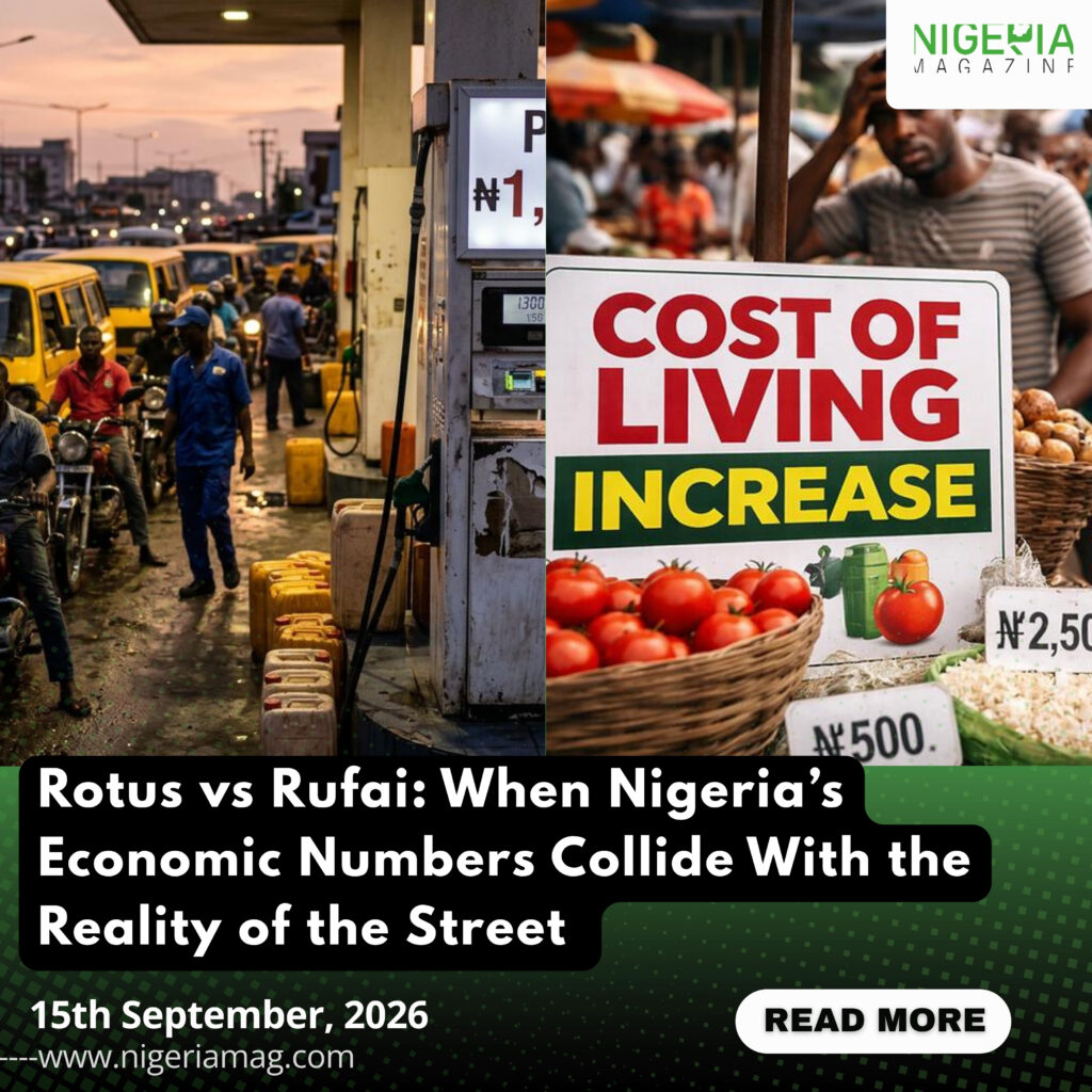 Rotus vs Rufai: When Nigeria’s Economic Numbers Collide With the Reality of the Street????????