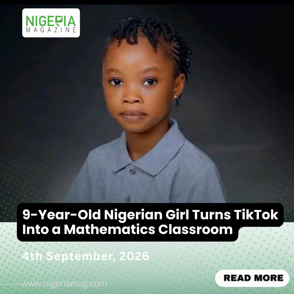 9-Year-Old Nigerian Girl Turns TikTok Into a Mathematics Classroom
