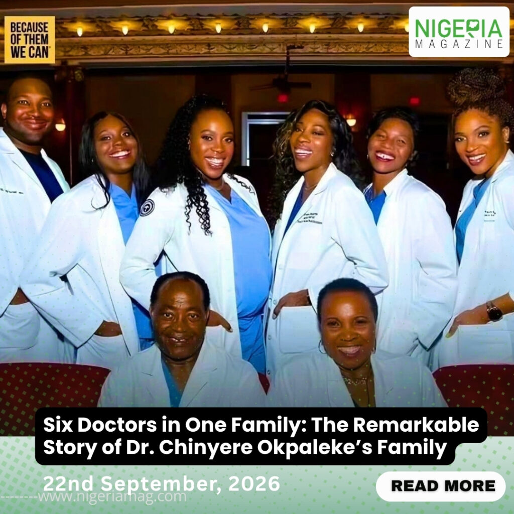 Six Doctors in One Family: The Remarkable Story of Dr. Chinyere Okpaleke’s Family