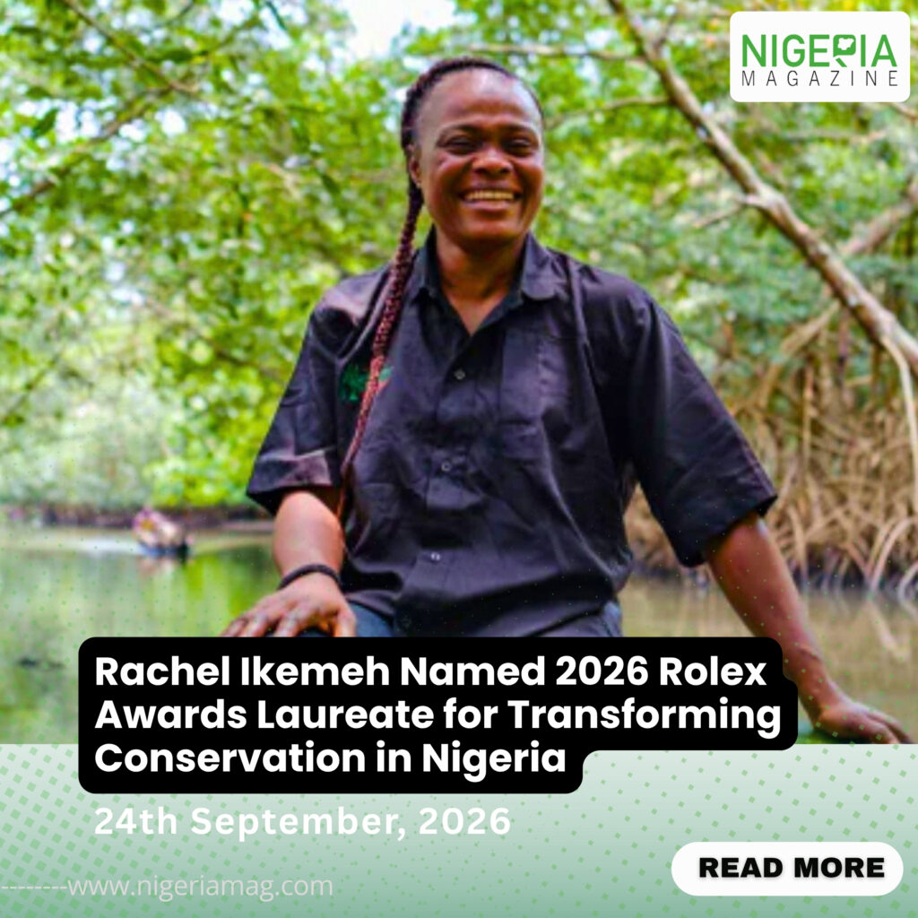 Rachel Ikemeh Named 2026 Rolex Awards Laureate for Transforming Conservation in Nigeria