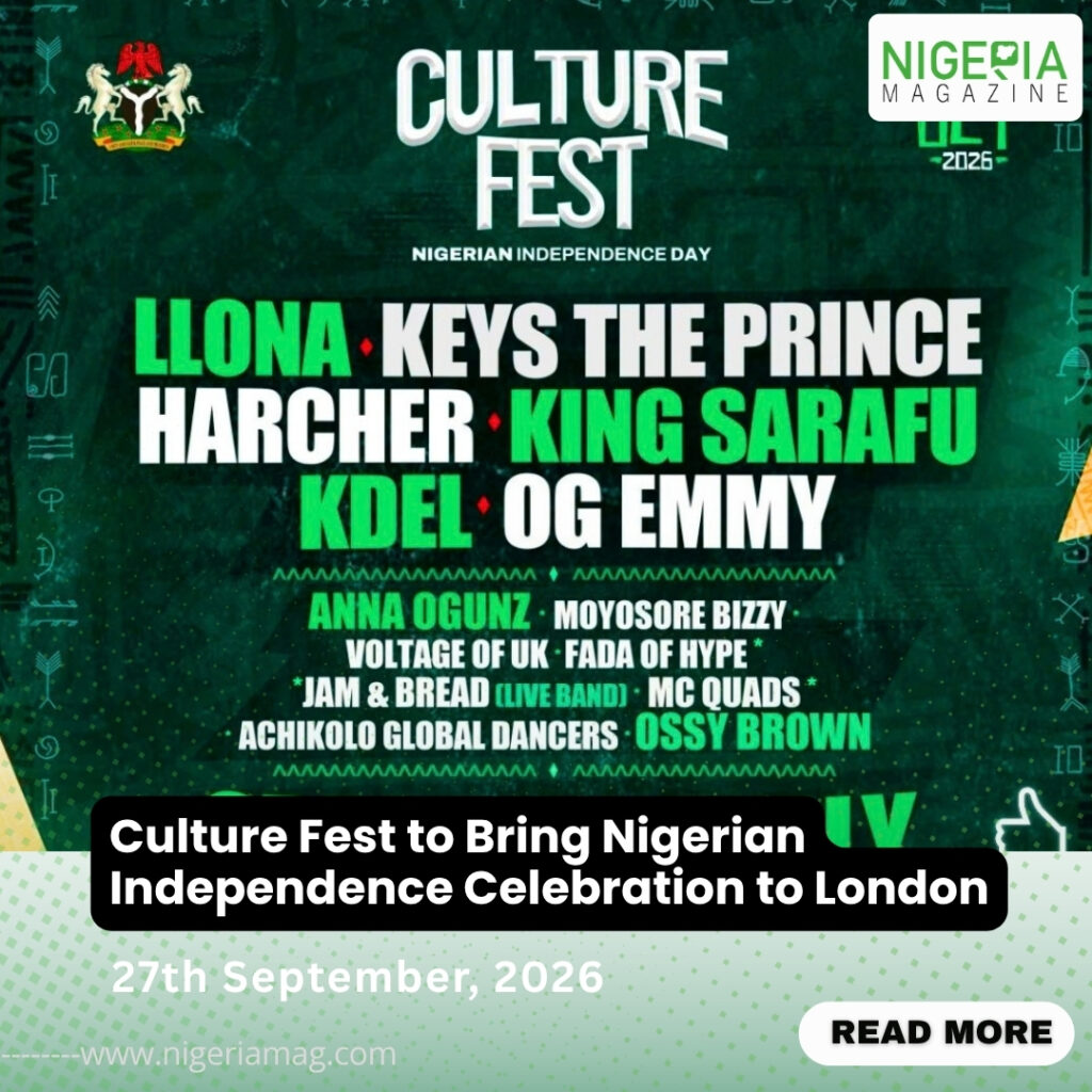 Culture Fest to Bring Nigerian Independence Celebration to London