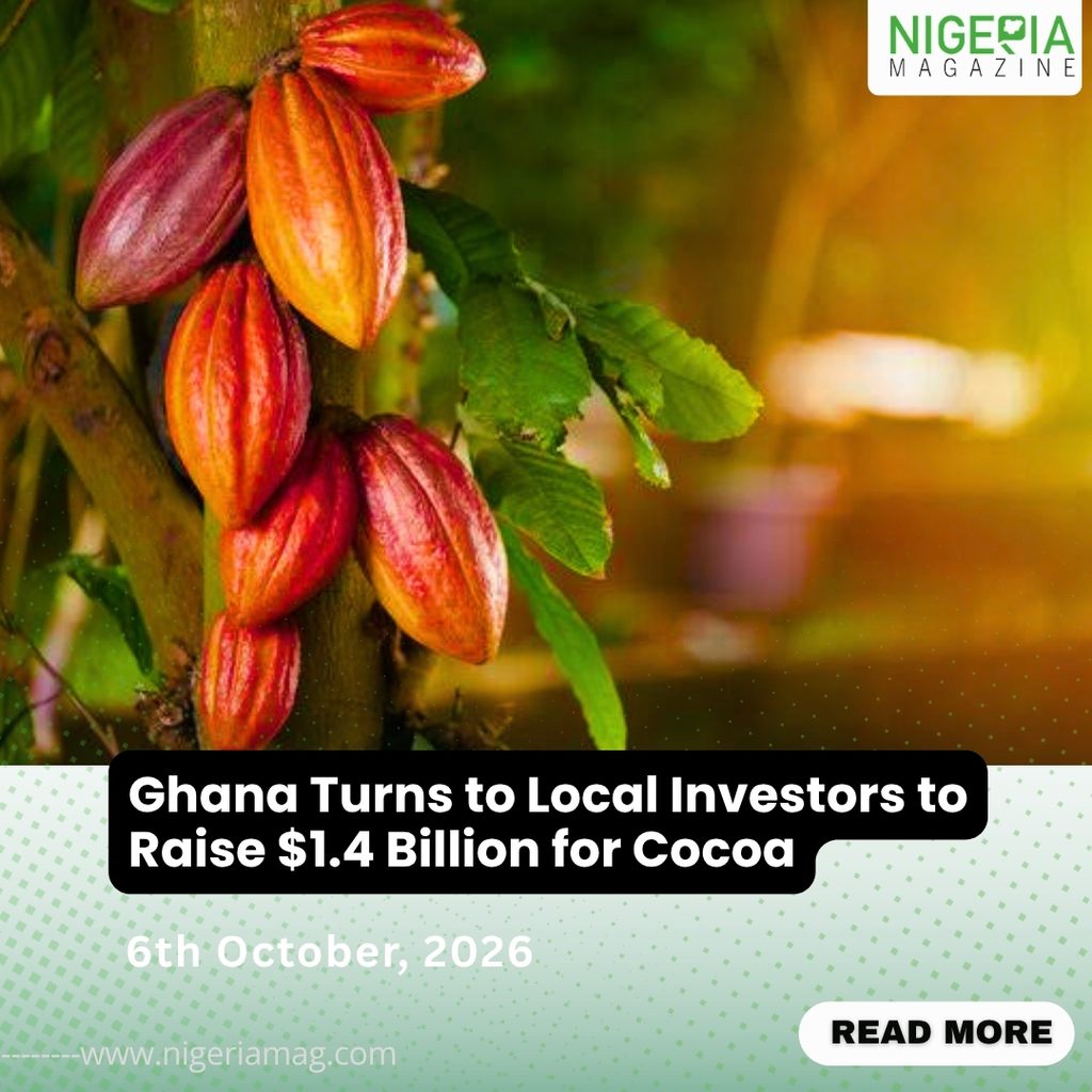Ghana Turns to Local Investors to Raise $1.4 Billion for Cocoa