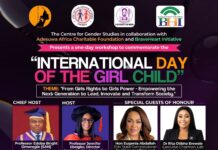 INTERNATIONAL DAY OF THE GIRL CHILD 2026